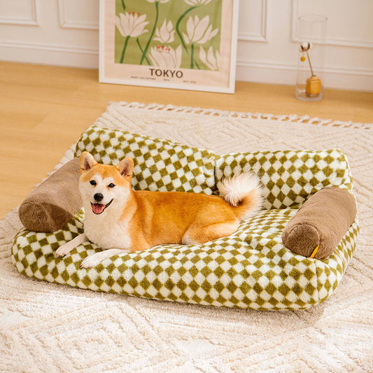 Kennel Warm Plush Pet All Removable And Washable Four Seasons Universal