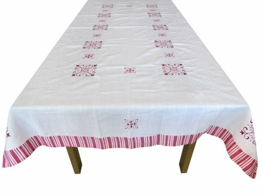TEXTILE - TABLECLOTH SET WITH 12 NAPKINS 160X250CM
