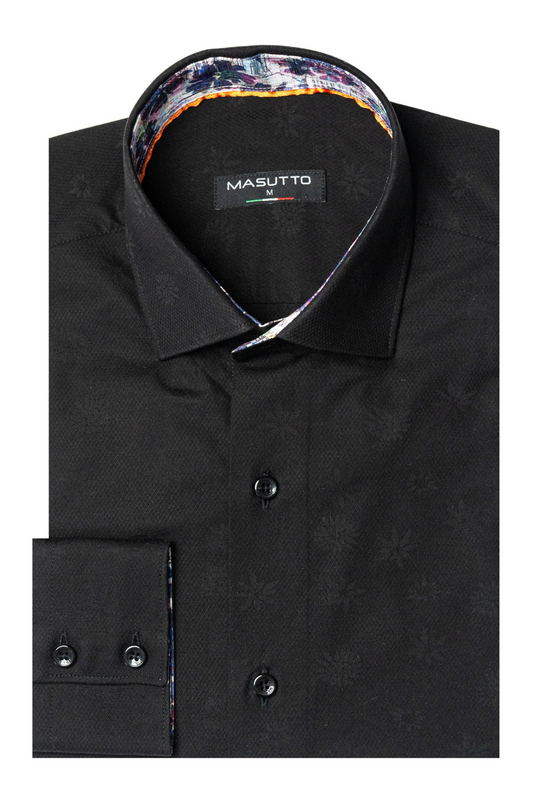 MASUTTO DANA/18 LONG SLEEVE BUTTON DOWN SHIRT