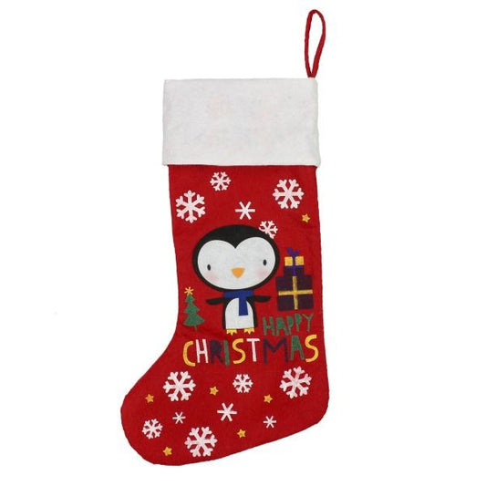 Merry Christmas Red Stocking by Juliana