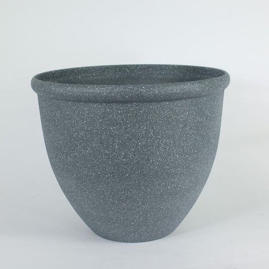 14 Inch Plastic Stone Effect Planter