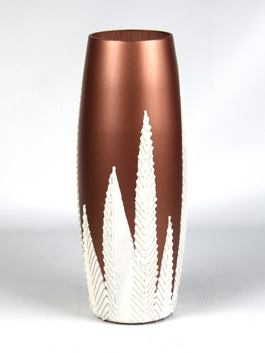 table copper art decorative glass vase 7736/300/sh333