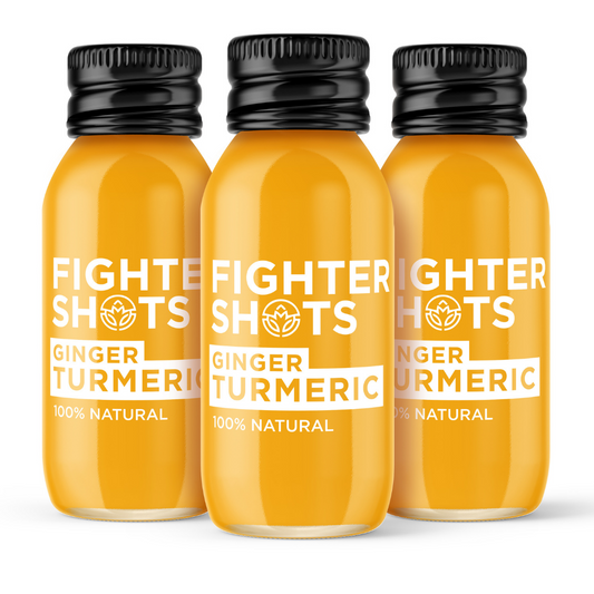 Fighter Shots Ginger + TURMERIC 6 or 12x 60ml