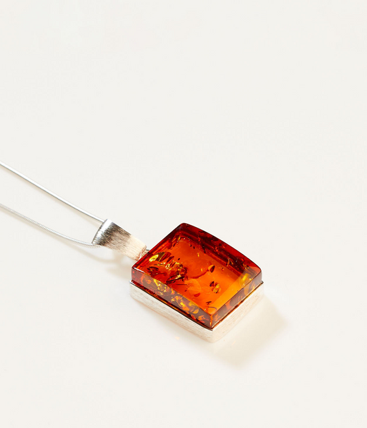 OOAK Arcadia Amber Pendant