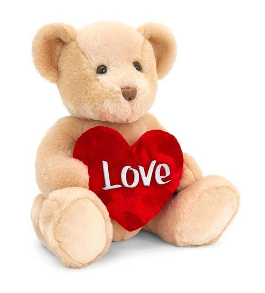 Brown Chester Bear With Heart (20cm)