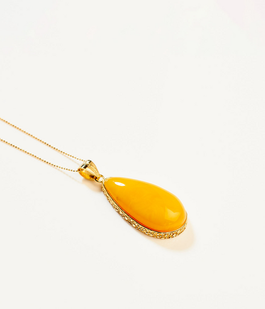 OOAK Citrine Bloom Pendant