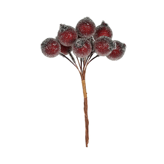 Frosted Berry Bunch (Burgundy Dia1.8cm)