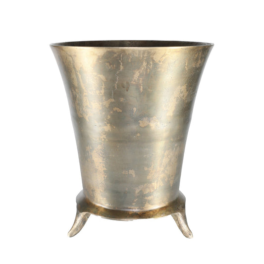 Antique Gold Poseidon Footed Planter (42 x 34.5cm)