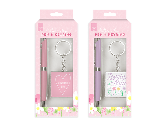 Mother\'s Day Pen & Keychain Gift Set