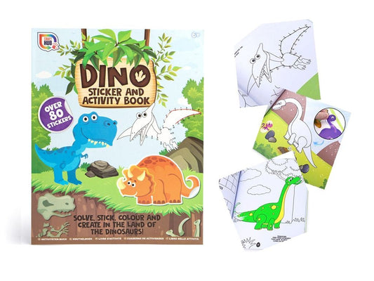 Dinosaur Activity & Sticker Book