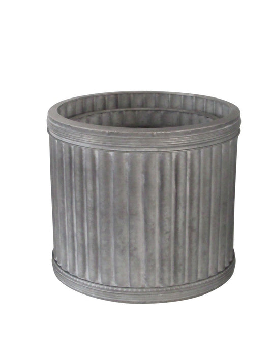 Tall Grey Creation Legacy Metal Planters (Set of 3)