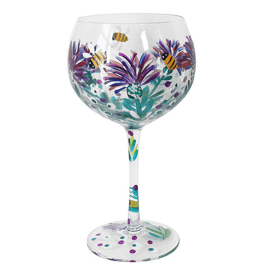Thistles & Bees Gin Glass