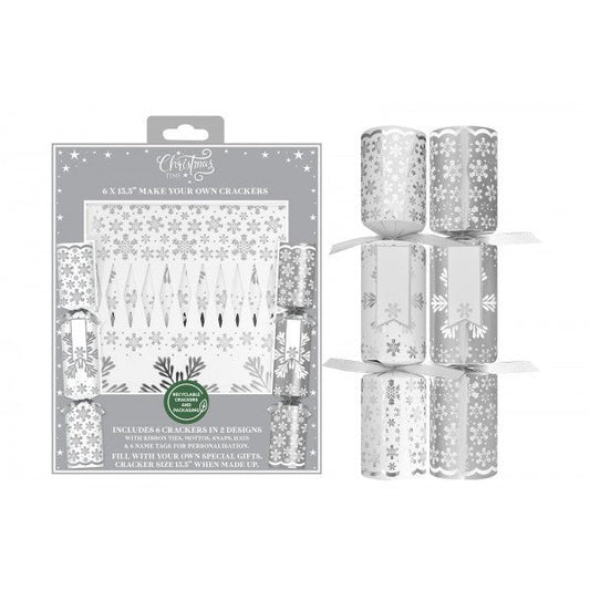 Pack of 6 Make Your Own Deluxe Silver (13.5 Inch)