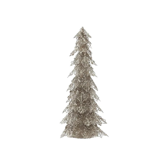 Glittered Leaf Tree - Gold (45cm)