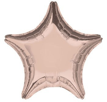 Rose Gold Star Balloon (18 Inch)