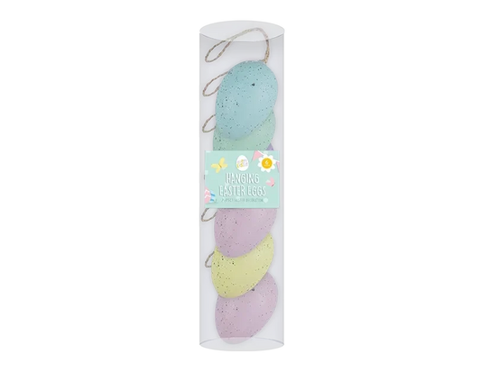 Pack of 6 Hanging Easter Eggs