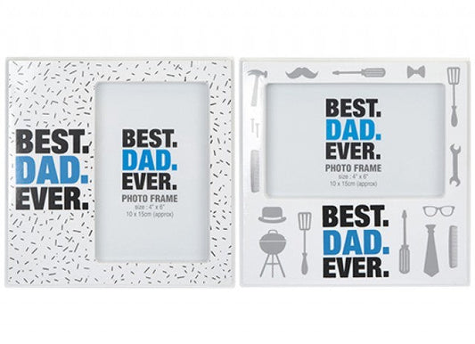 Dad Printed Photo Frame (4 x 6 inch)