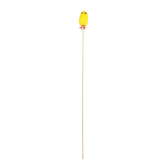 Chick on Wooden Stick (Pack of 6)