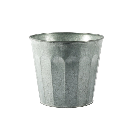 White Wash Embossed Zinc Tin (20cm)