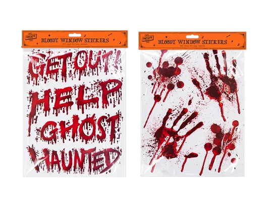 Blood Window Stickers (Assorted)