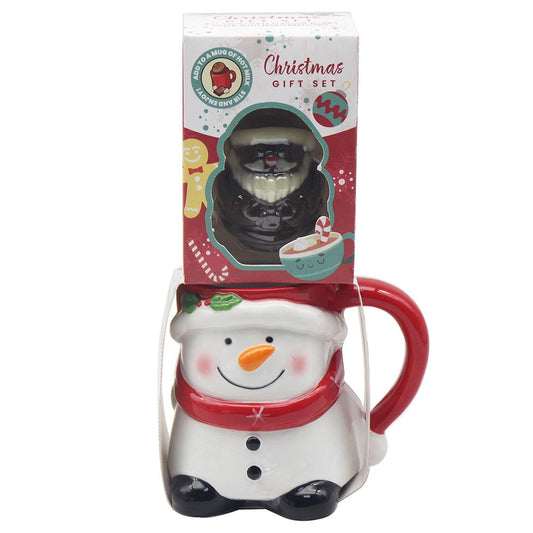 Snowman Mug & Chocolate Bomb