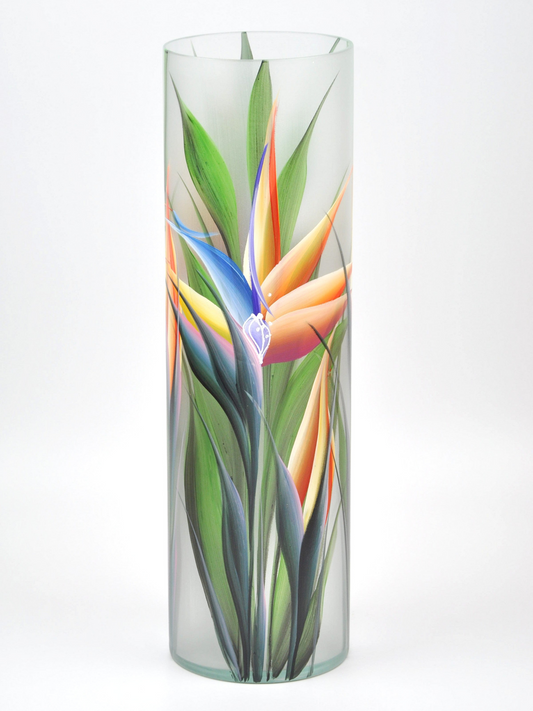 Art decorative glass vase 7017/400/sh119