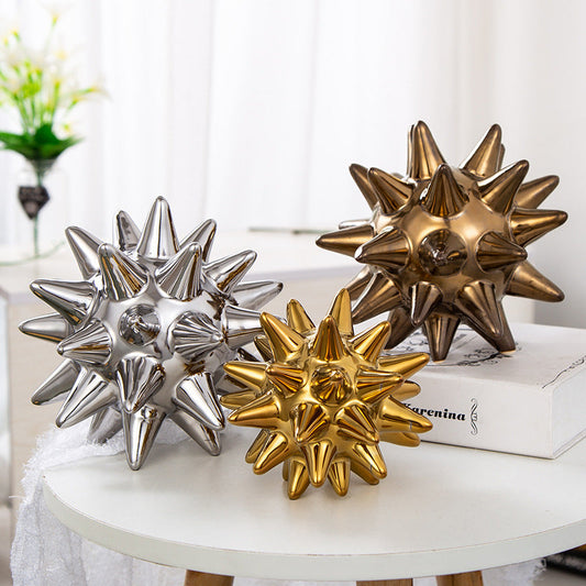Nordic modern living room model room soft decorations