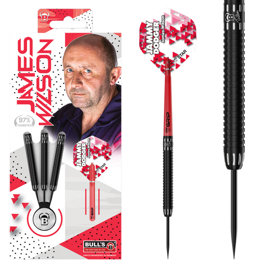 Bull's James Wilson Steel dart 97% Tungsten