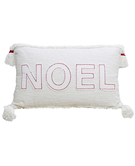 Christmas Decorative Pillow-Noel 14" x 24"
