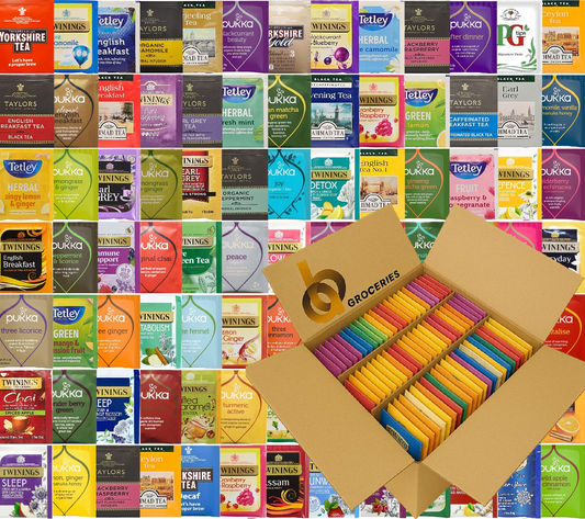 Refill Pack Enveloped Tea Bags Selections Black Fruit Herbs Green Decaf Healthy