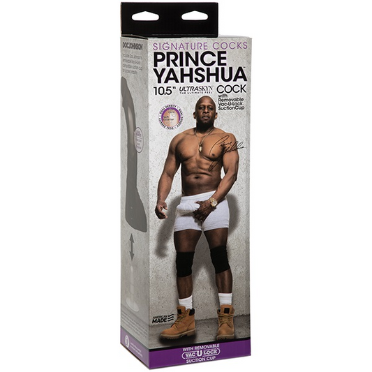 Doc Johnson Signature Cocks Prince Yahshua Ultraskyn Realistic Cock With Removable Vac-U-Lock Suction Cup (10.5")