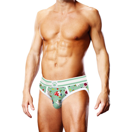 Prowler Unicorn Hearts Brief Xsmall