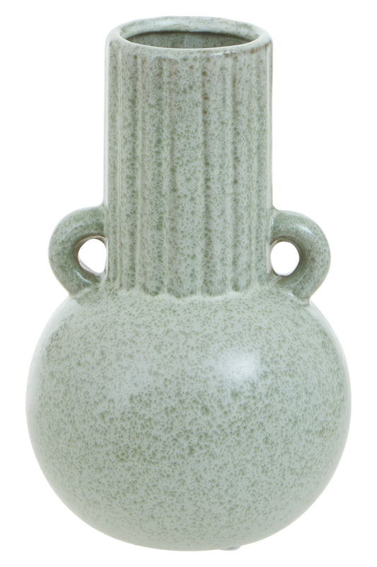 Calcita Small Speckled Green Vase