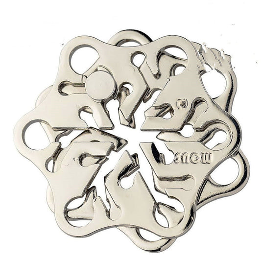 Snow Type Creative High Iq Challenge Metal Gift