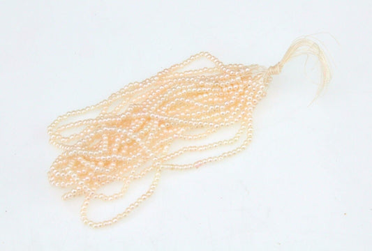 Pink, Baby Pink, Peach, Ight Pink round Beads Sewing Embroidery Rocaille DIY 2Mm