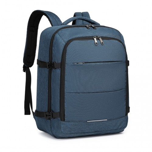 EM2232 - Kono Multi-level High-capacity Cabin Bag Travel Backpack - Navy