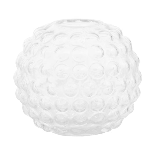 Bolla Small Round Clear Glass Vase