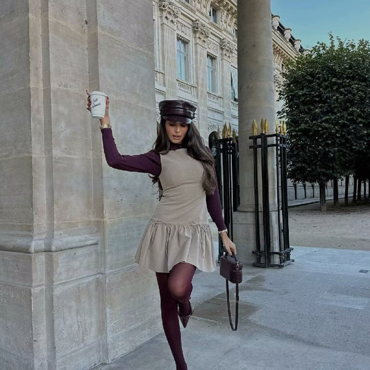 Lace-up Vest-style Casual Dress For Women