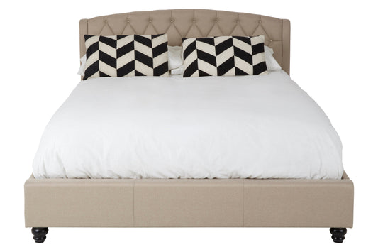 Josephine Beige King Bed