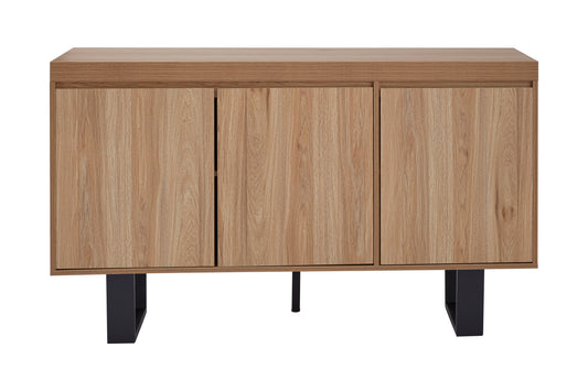 Oakton Wood Effect 3 Door Sideboard