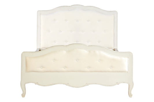 Loire White Double Bed