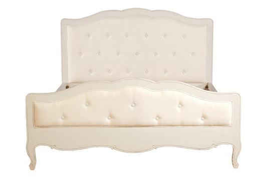 Loire White Kingsize Bed