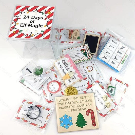 24-day Christmas Advent Elf Magic Gift | Luxury Home Accessories | Heulog Glow