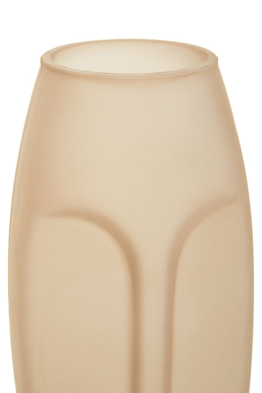 Viso Grey Small Face Design Vase