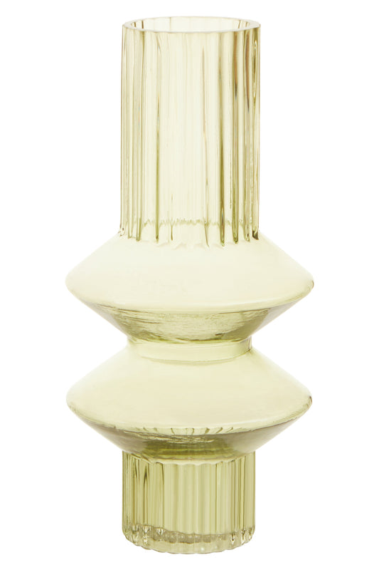 Benka Small Green Glass Vase