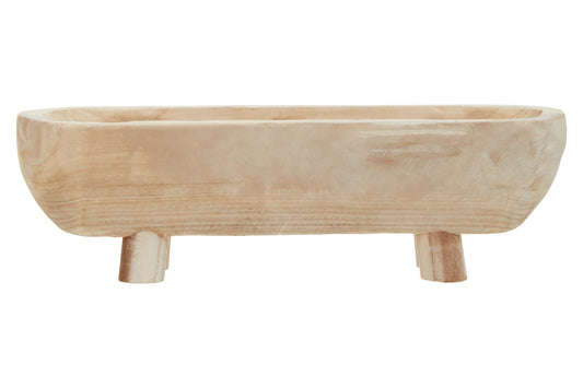 Arlo Natural Oval Decorative Dough Bowl