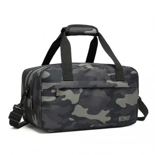 E1960S - Kono Lightweight Multi Purpose Unisex Sports Travel Duffel Bag - Camouflage