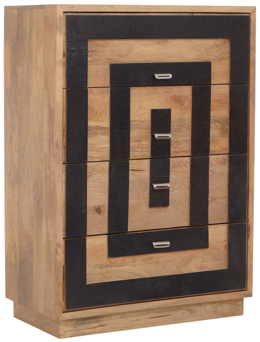 Salem Mango Wood Chest of 4 Drawers