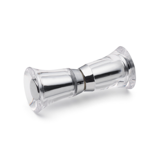 DISCOUNTED Shower Door Handle/Knob Clear Acrylic Cone Shape K001