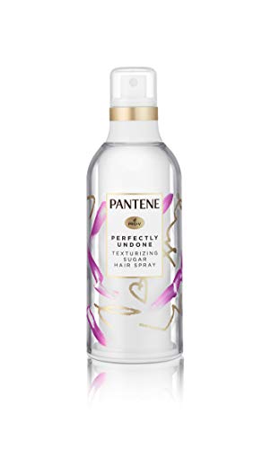 Pantene Waterless Perfectly Undone Texturising Sugar Hair Spray, Non-Sticky, 110ml